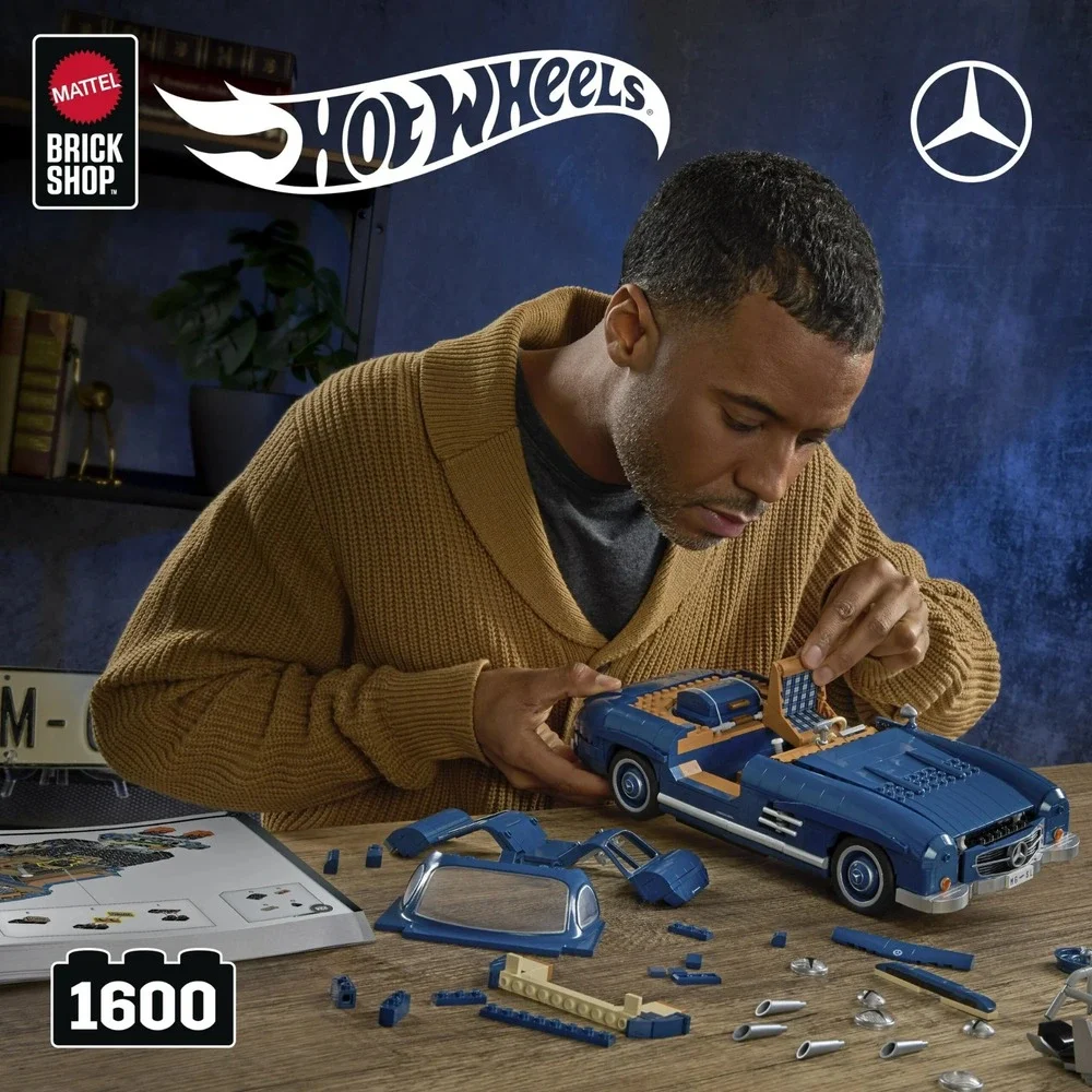 HOT WHEELS/MATTEL BRICK SHOP/MERCEDES BENZ 300 SL/HW25-99/NEW-SEALED/MSHWM070226